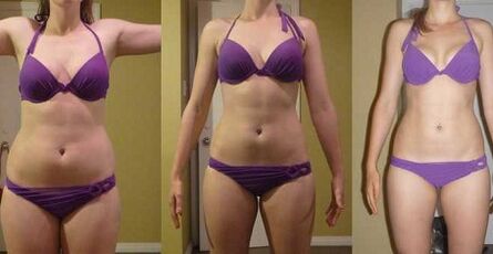 Soba diet before and after picture
