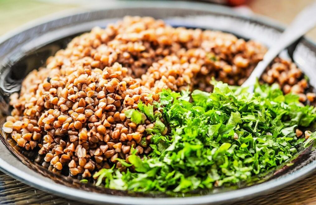 buckwheat with herbs for weight loss