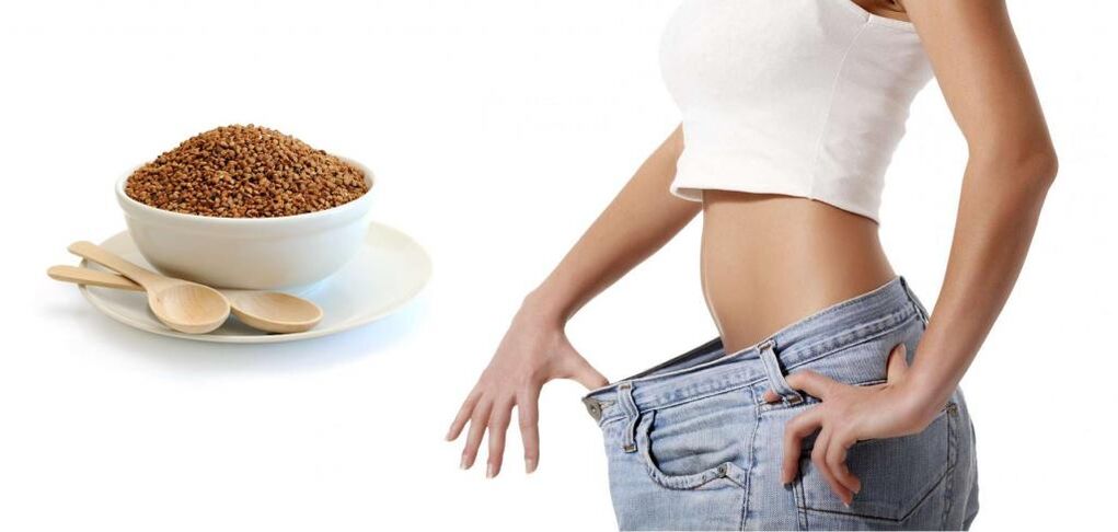 weight loss results on a buckwheat diet