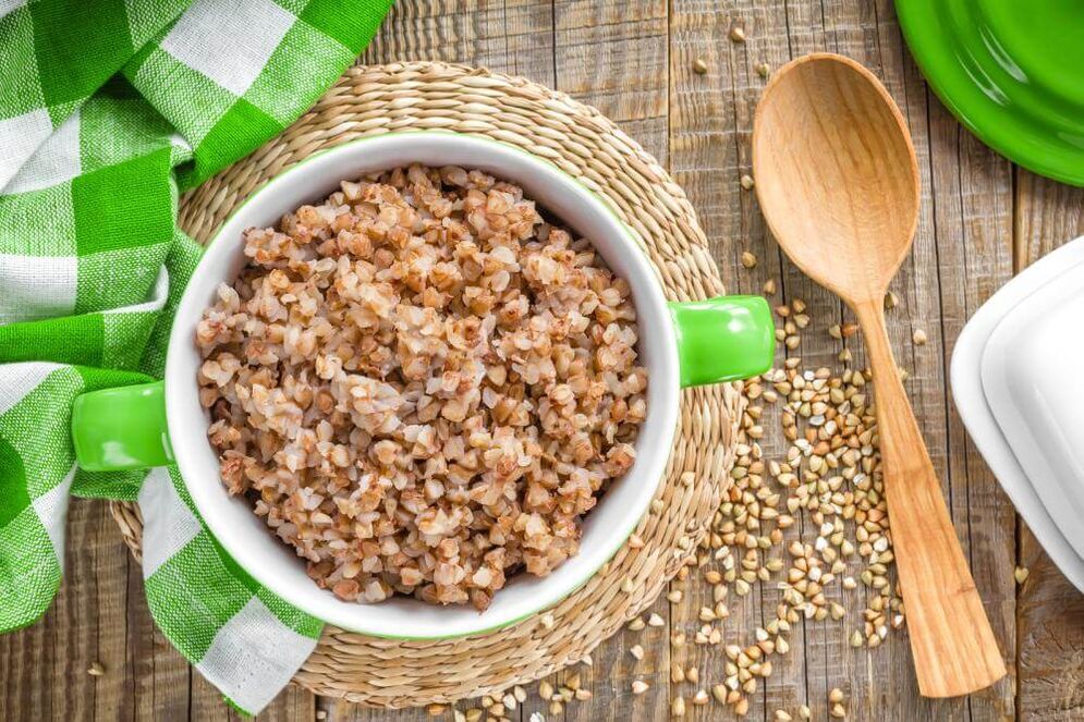 A buckwheat dish