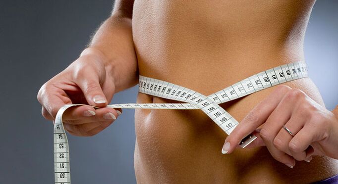 A flat stomach